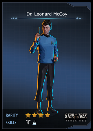Dr. Leonard McCoy Card