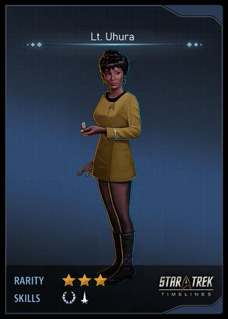 Lt. Uhura Card