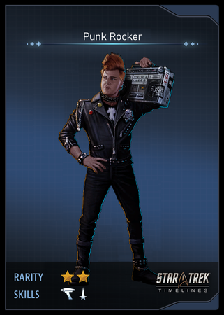 Punk Rocker Card