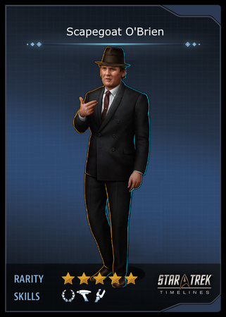 Scapegoat O'Brien Card