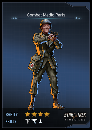 Combat Medic Paris Card