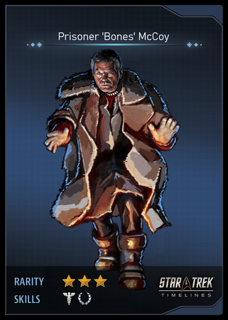 Prisoner 'Bones' McCoy Card