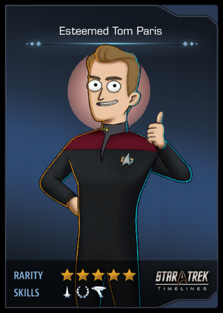 Esteemed Tom Paris Card