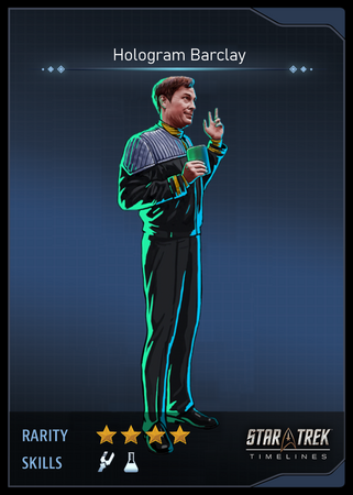 Hologram Barclay Card