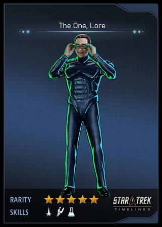 The One, Lore Card