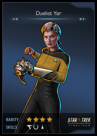 Duelist Yar Card