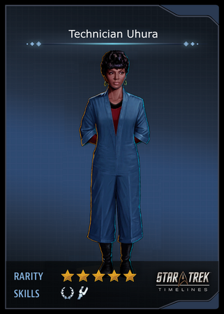 Technician Uhura Card