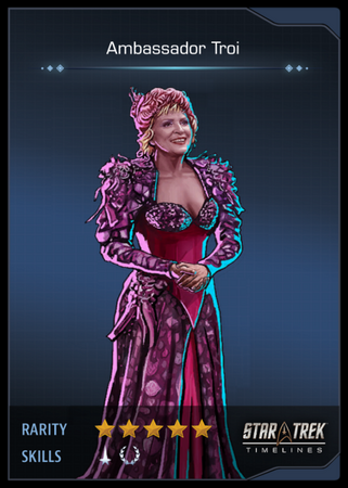 Ambassador Troi Card