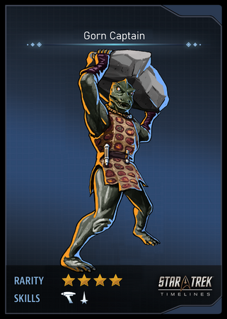 Gorn Captain Card