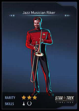 Jazz Musician Riker Card