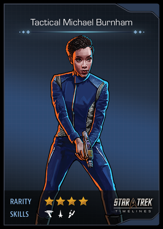 Tactical Michael Burnham Card