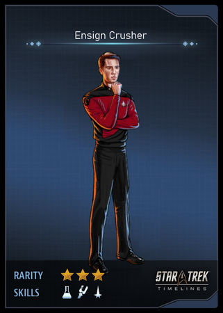 Ensign Crusher Card