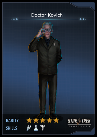 Doctor Kovich Card
