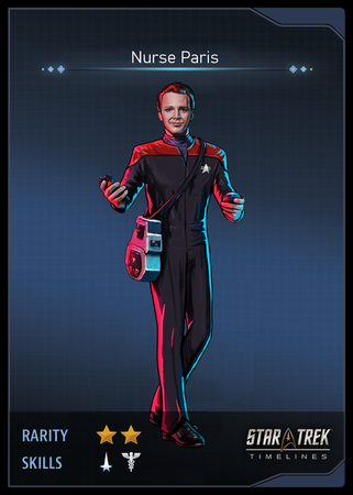 Nurse Paris Card