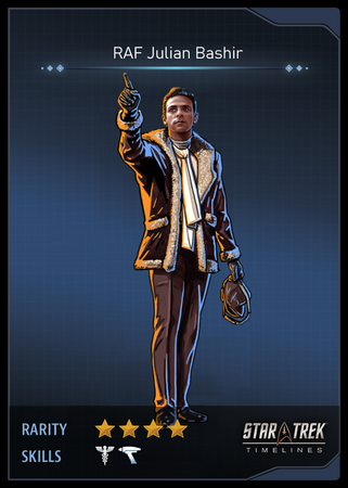 RAF Julian Bashir Card