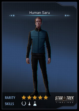 Human Saru Card