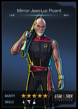 Mirror Jean-Luc Picard Card