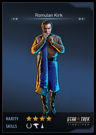 Romulan Kirk Card