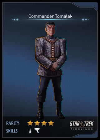 Commander Tomalak Card