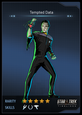 Tempted Data Card