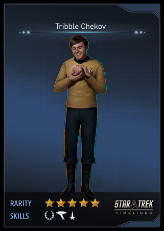 Tribble Chekov Card