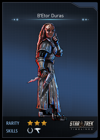 B'Etor Duras Card