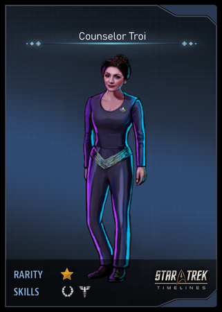 Counselor Troi Card