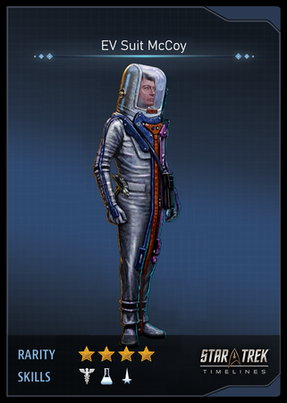 EV Suit McCoy Card