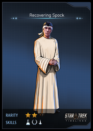 Recovering Spock Card