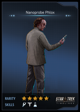 Nanoprobe Phlox Card