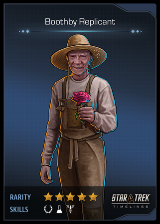 Boothby Replicant Card