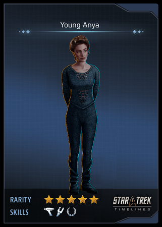 Young Anya Card