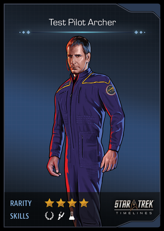 Test Pilot Archer Card