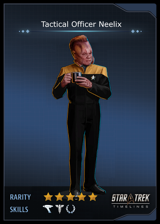 Tactical Officer Neelix Card