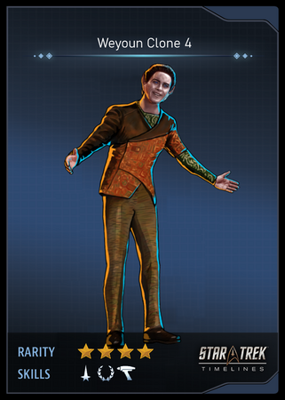 Weyoun Clone 4 Card