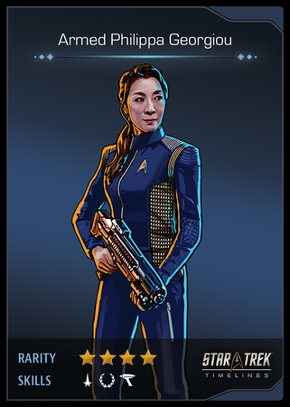 Armed Philippa Georgiou Card