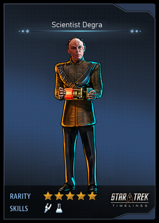 Scientist Degra Card