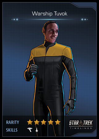 Warship Tuvok Card