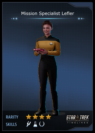 Mission Specialist Lefler Card
