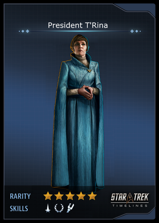 President T'Rina Card
