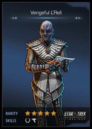 Vengeful L'Rell Card