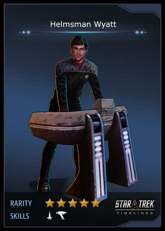 Helmsman Wyatt Card