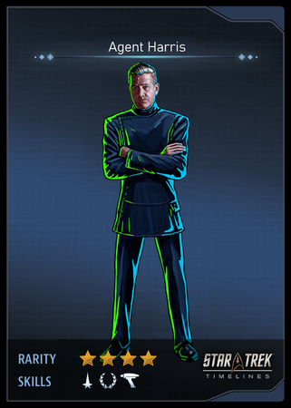 Agent Harris Card