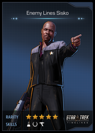 Enemy Lines Sisko Card