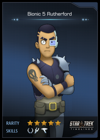 Bionic 5 Rutherford Card