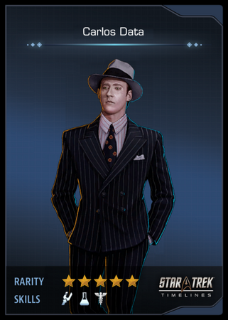 Carlos Data Card