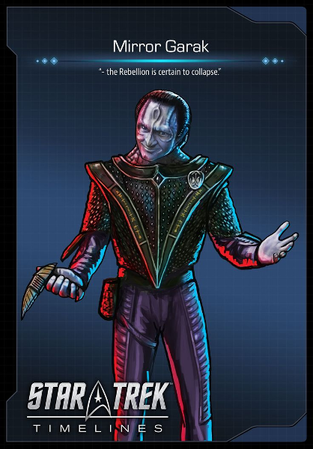 Mirror Garak Card