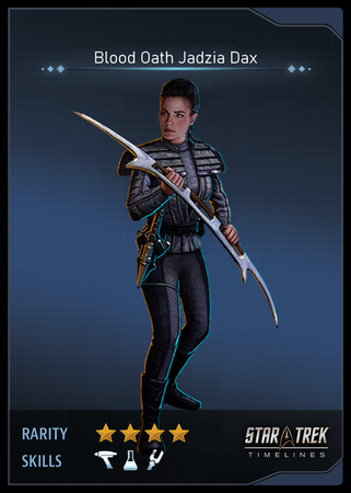 Blood Oath Jadzia Dax Card