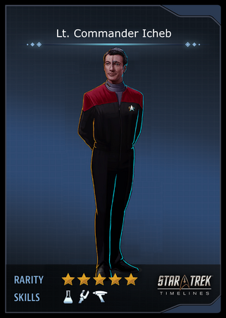 Lt. Commander Icheb Card