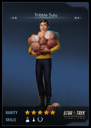 Tribble Sulu Card